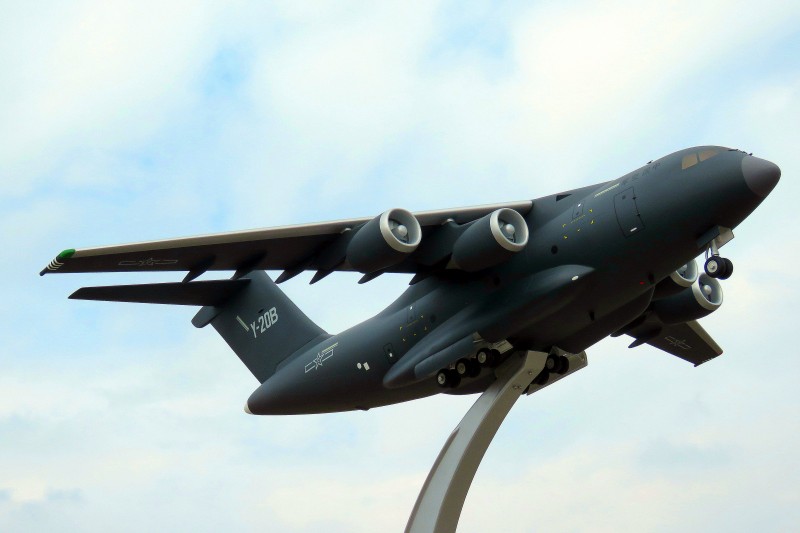 1:24比例运20B高仿真展品